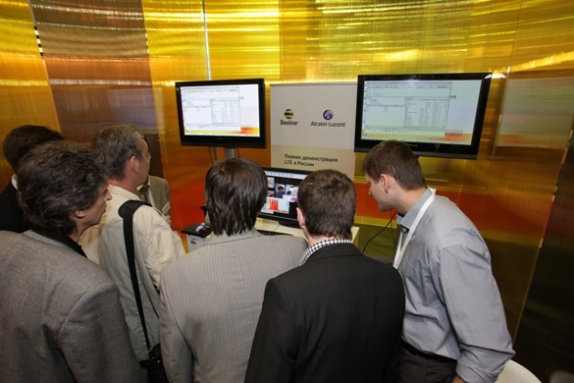 2010 На выставке «Связь-Экспокомм-2010» Компания показала возможности LTE и 3D-телевидения1